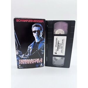 Terminator 2: Judgment‎ Day (VHS-1991) Action Movie Rated R.